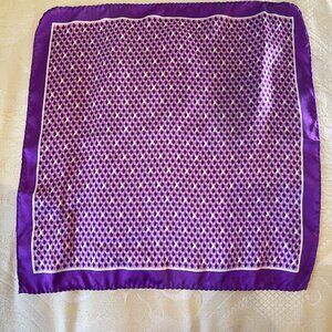 Hugo Boss Purple Pocket Square